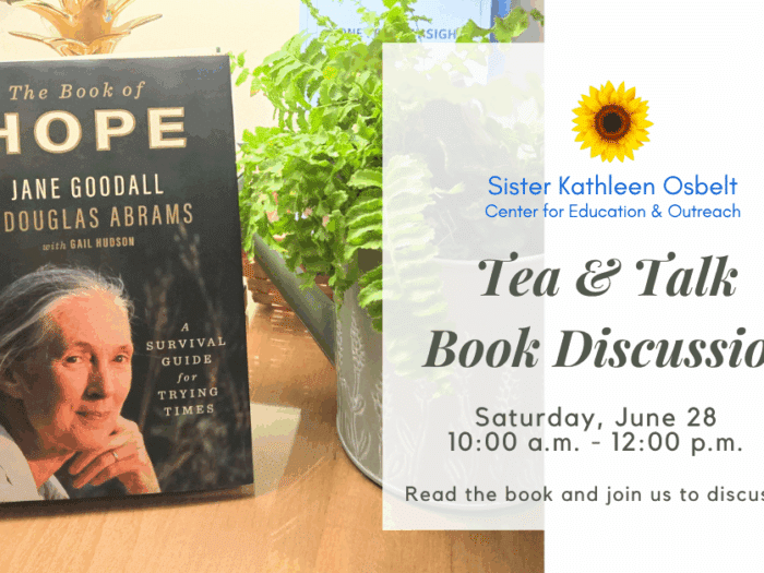 Tea & Talk: The Book of Hope