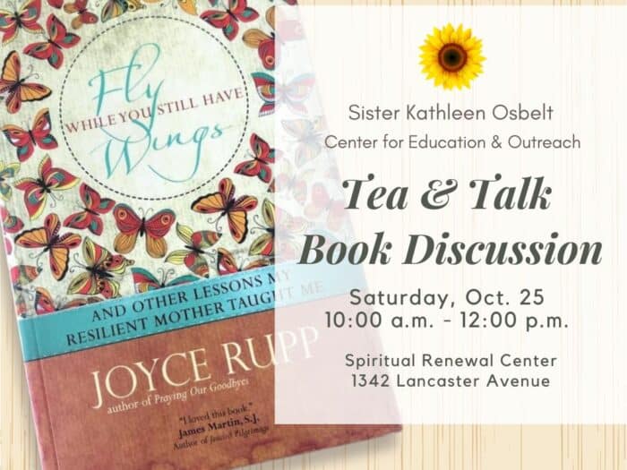 Tea & Talk: Fly While You Still Have Wings