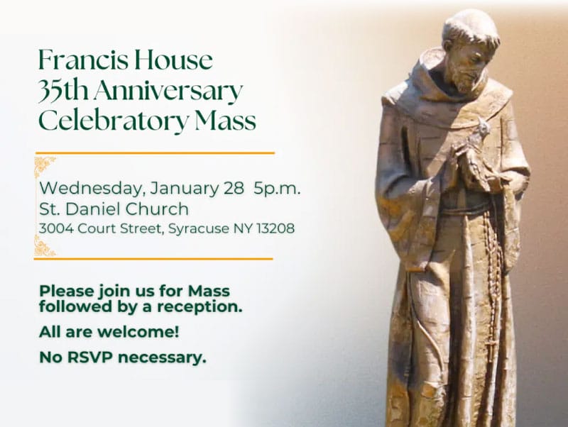 Francis House 35th Anniversary Mass invitation (1200 x 628 px)